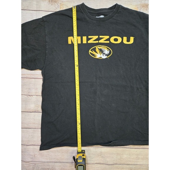 Mizzou Tigers University Of Missouri Section 101 T-shirt Size 2XL Black SEC - Picture 5 of 7